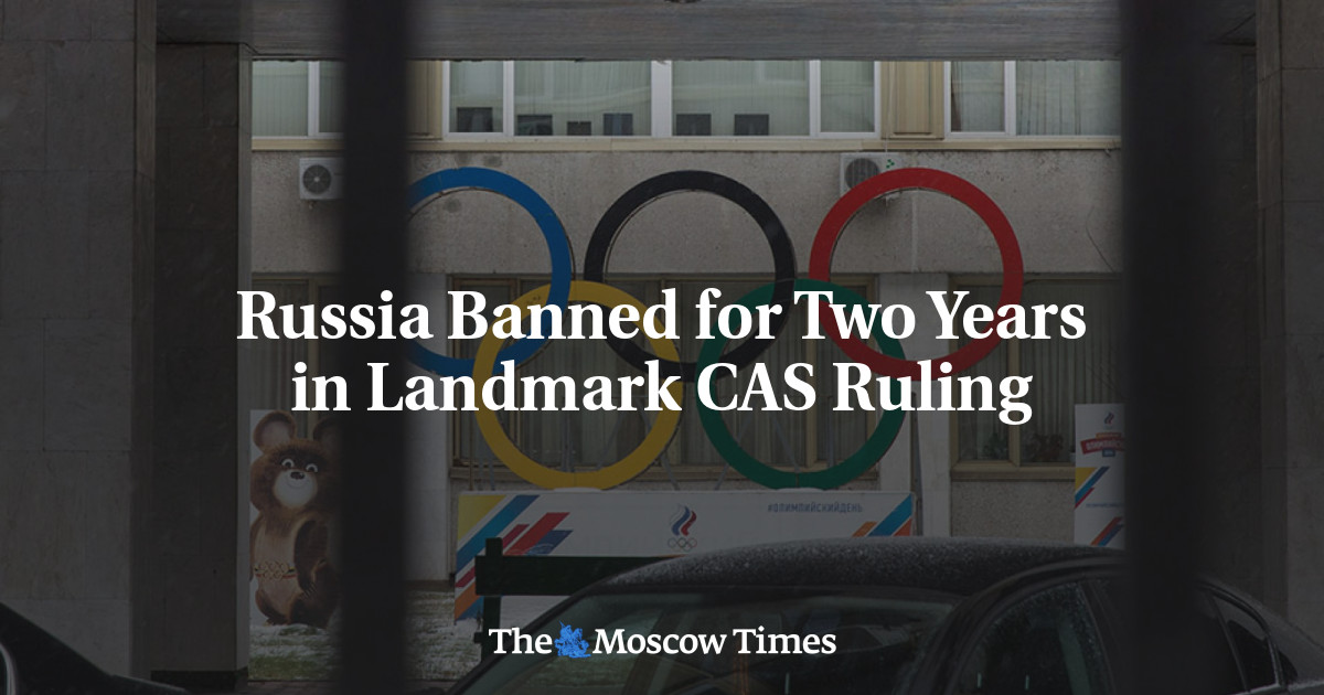 Rusia dilarang selama dua tahun dalam keputusan Landmark CAS