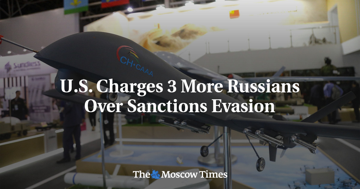 U.S. Charges 3 More Russians Over Sanctions Evasion - The Moscow Times