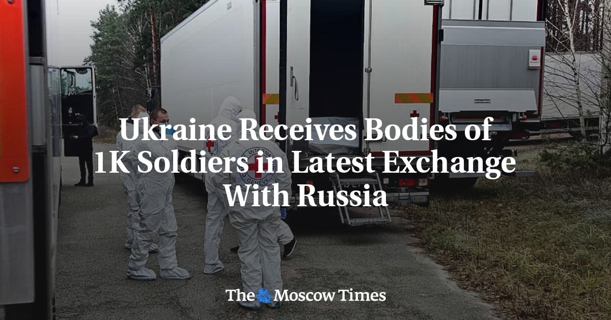 Ukraine Receives Bodies of 1K Soldiers in Latest Exchange With Russia