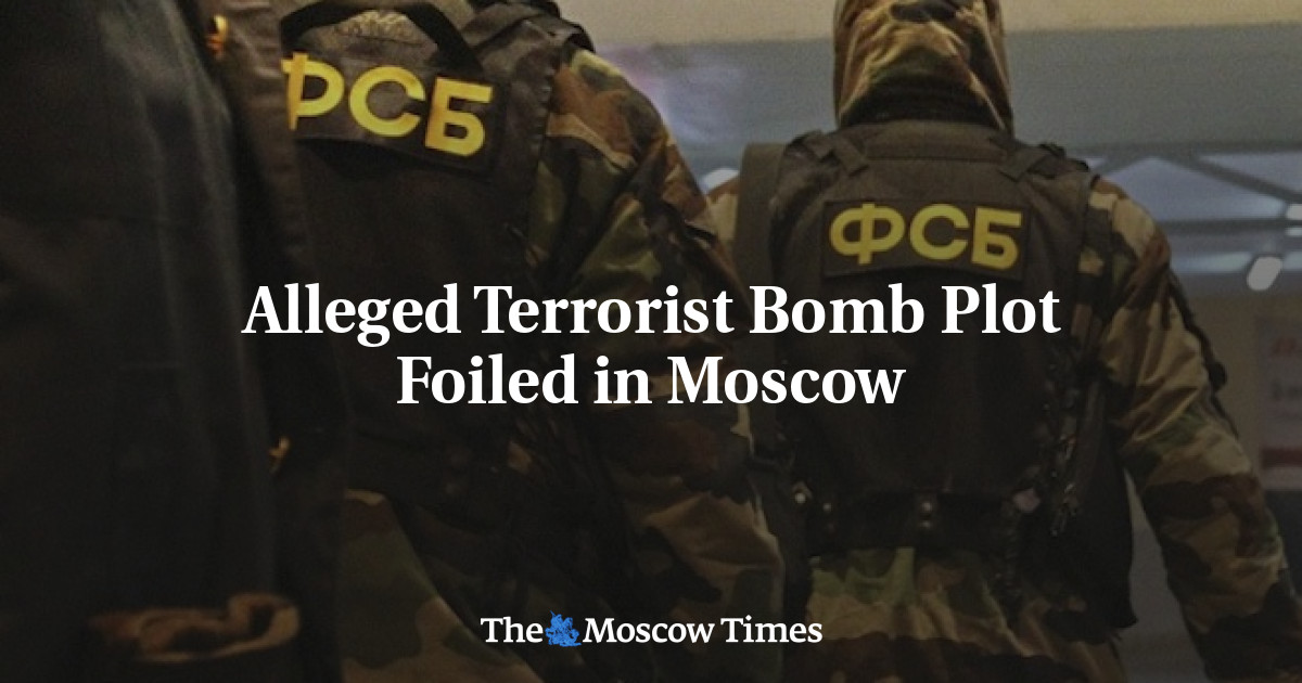 Alleged Terrorist Bomb Plot Foiled In Moscow