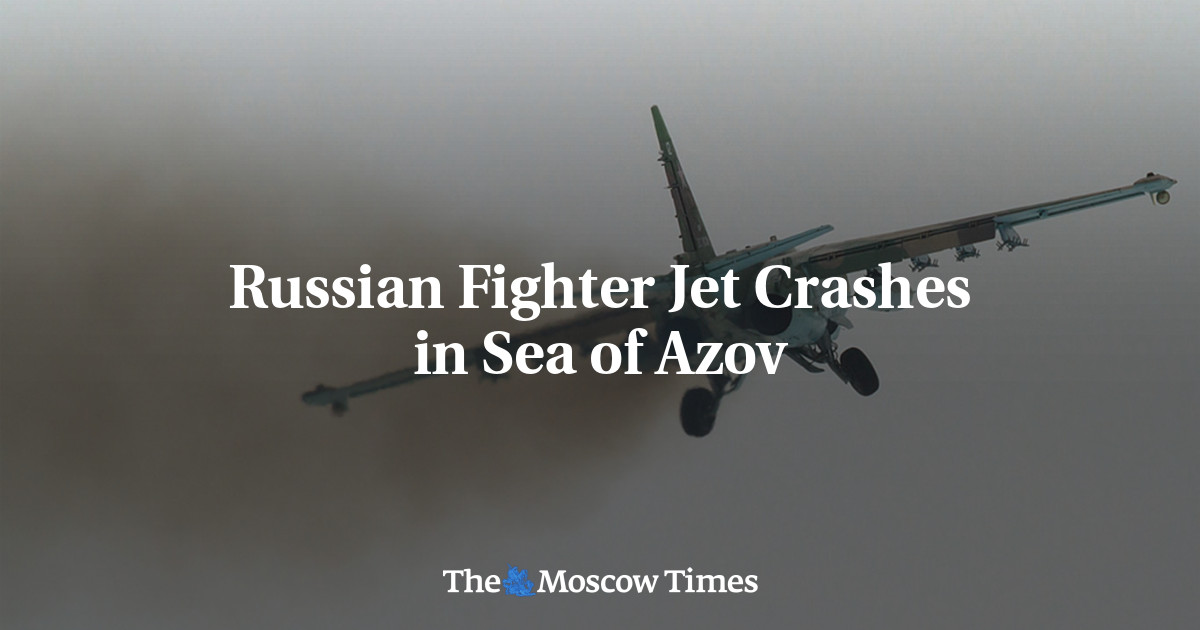 تحطم مقاتلة روسية في بحر آزوف