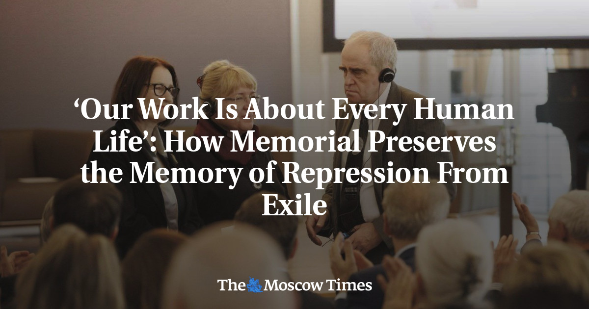 ‘Our Work Is About Every Human Life’: How Memorial Preserves the Memory of Repression From Exile