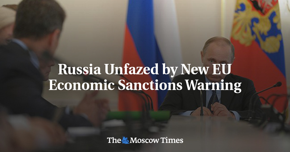 Rusia tidak kecewa dengan peringatan baru tentang sanksi ekonomi dari UE
