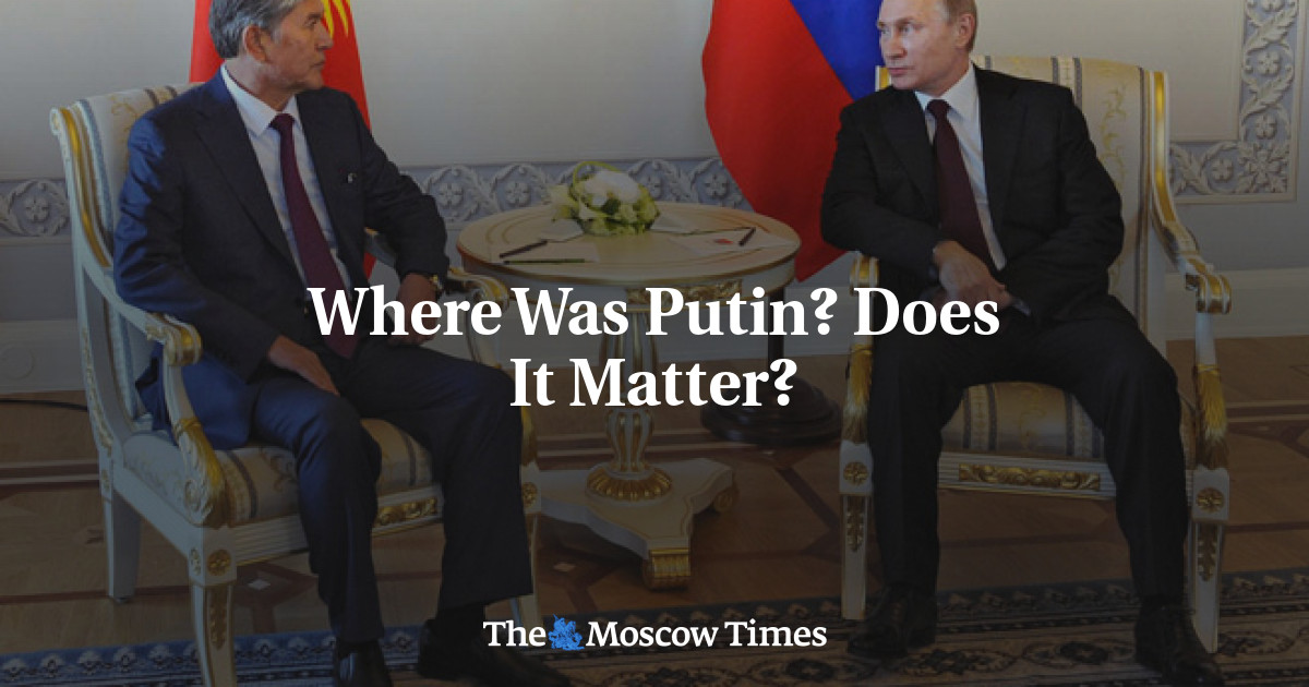 Dimana Putin?  Apakah itu penting?