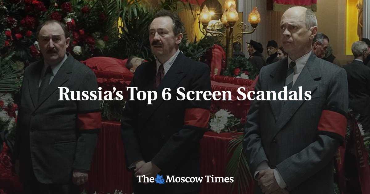 6 skandal layar teratas Rusia
