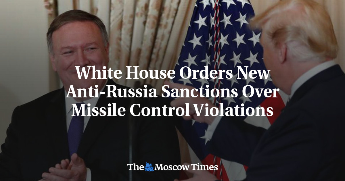 White House Orders New Anti Russia Sanctions Over Missile Control