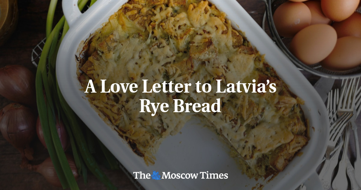 Surat cinta untuk roti gandum Latvia