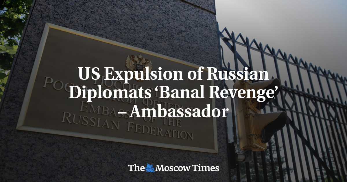 US Expulsion of Russian Diplomats ‘Banal Revenge’ – Ambassador