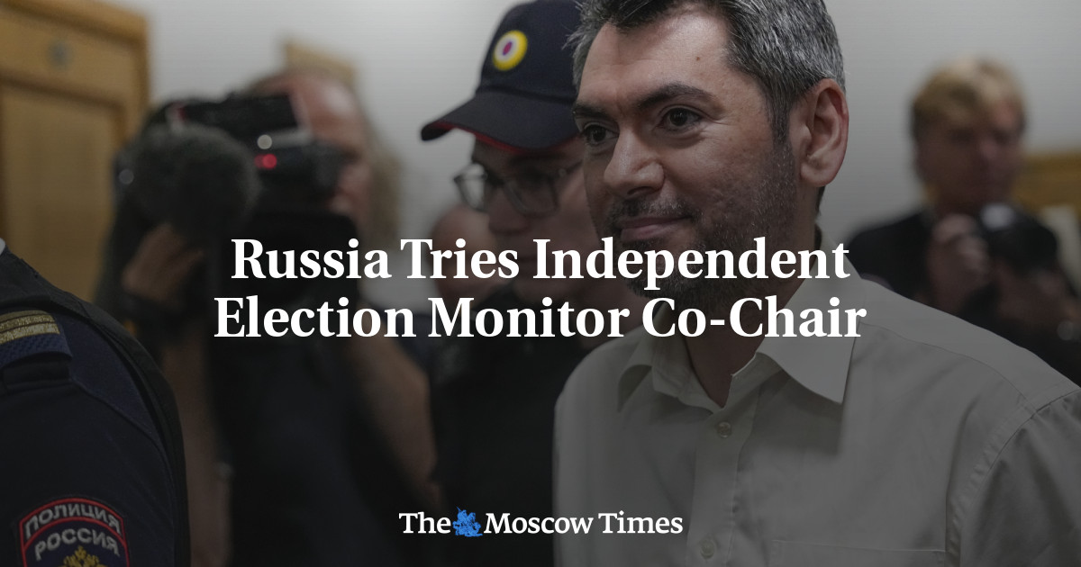 Russia Tries Independent Election Monitor Co-Chair