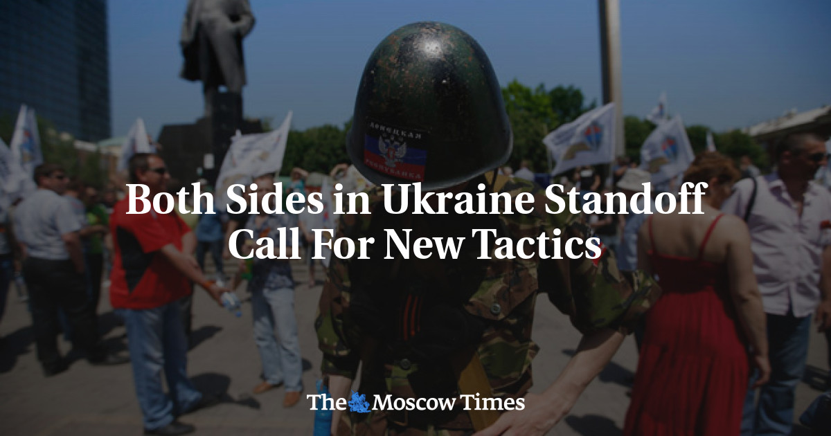 Kedua belah pihak di Ukraina Kebuntuan menyerukan taktik baru