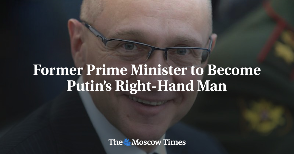 Mantan perdana menteri menjadi tangan kanan Putin