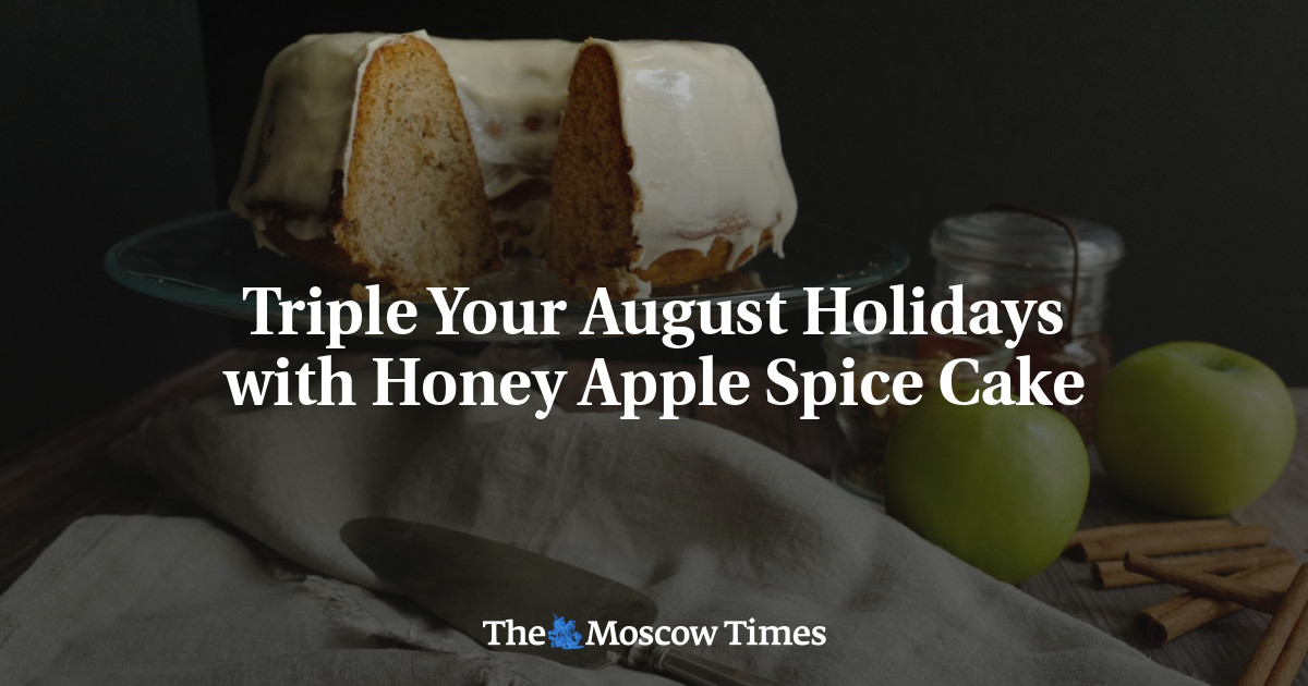 Gandakan liburan Agustus Anda dengan Honey Apple Spice Cake