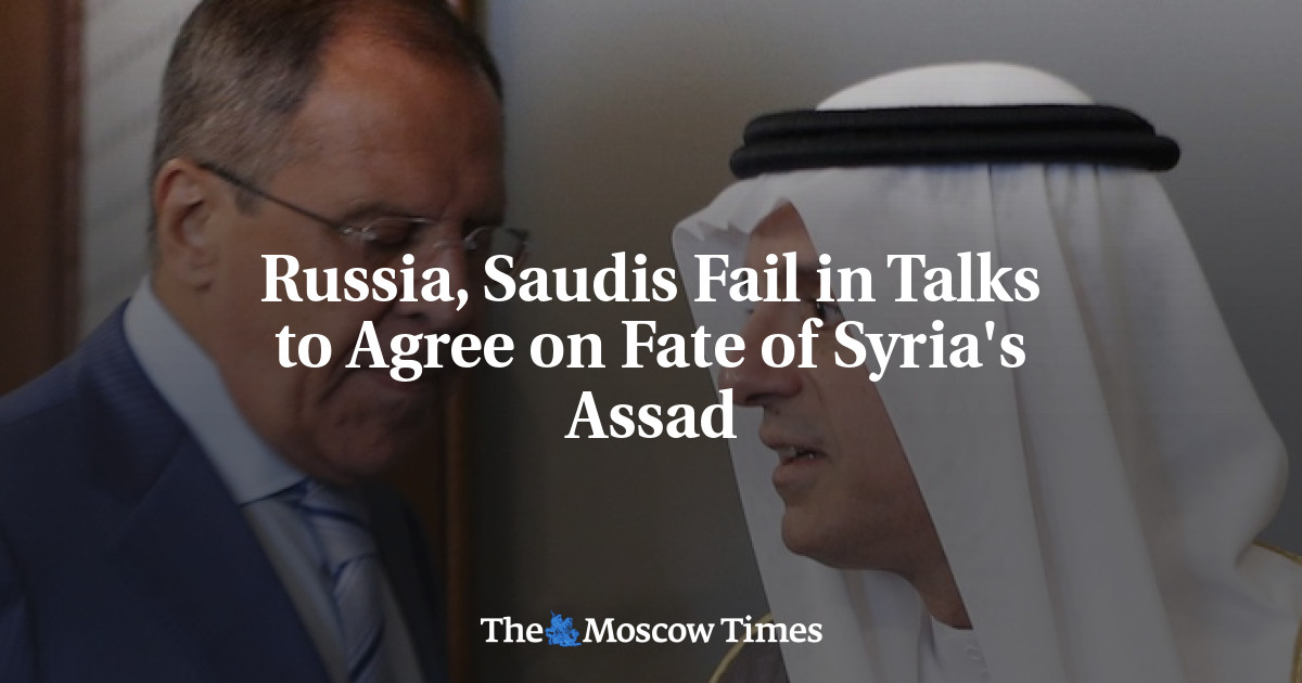 Rusia dan Saudi gagal dalam pembicaraan untuk menyepakati nasib Assad di Suriah