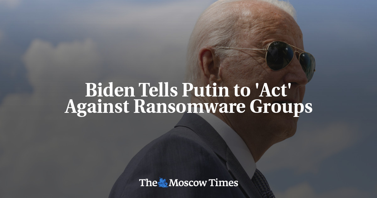 Biden Memberitahu Putin Untuk ‘Mengambil Tindakan’ Terhadap Grup Ransomware