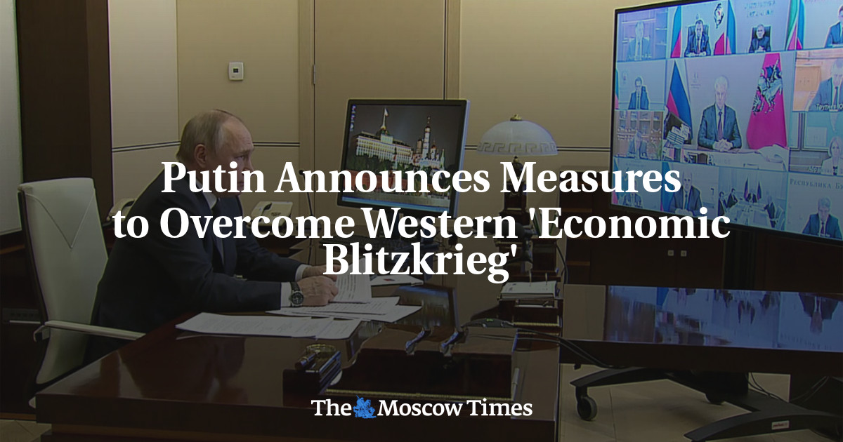 Putin Mengumumkan Langkah-Langkah Untuk Mengatasi ‘Blitzkrieg Ekonomi’ Barat