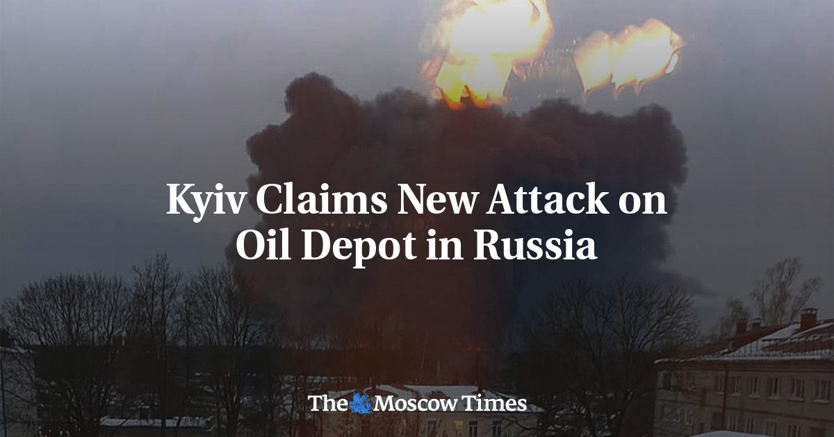 Kyiv Claims New Attack on Oil Depot in Russia