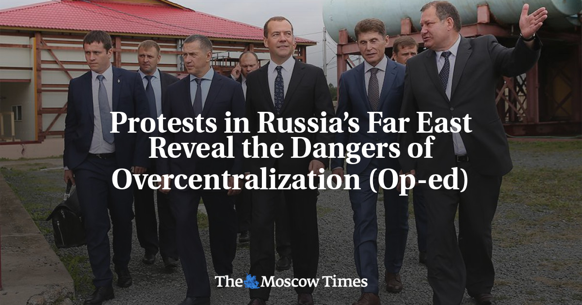 Protes di Timur Jauh Rusia Ungkap Bahaya Oversentralisasi (Op-ed)