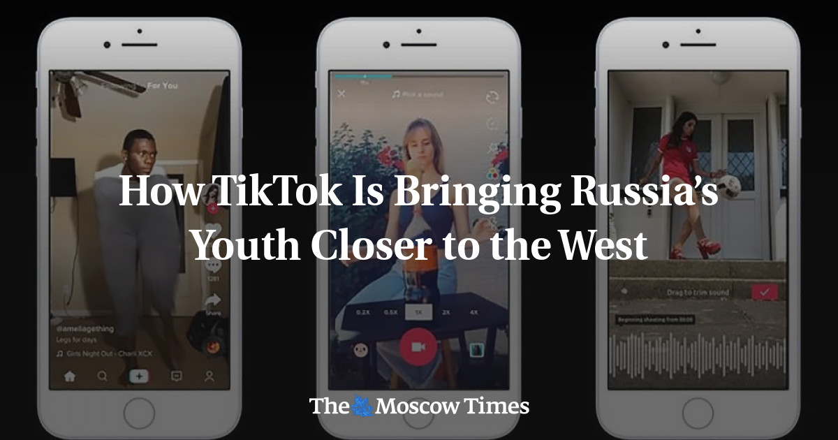 Bagaimana TikTok membawa pemuda Rusia lebih dekat ke Barat