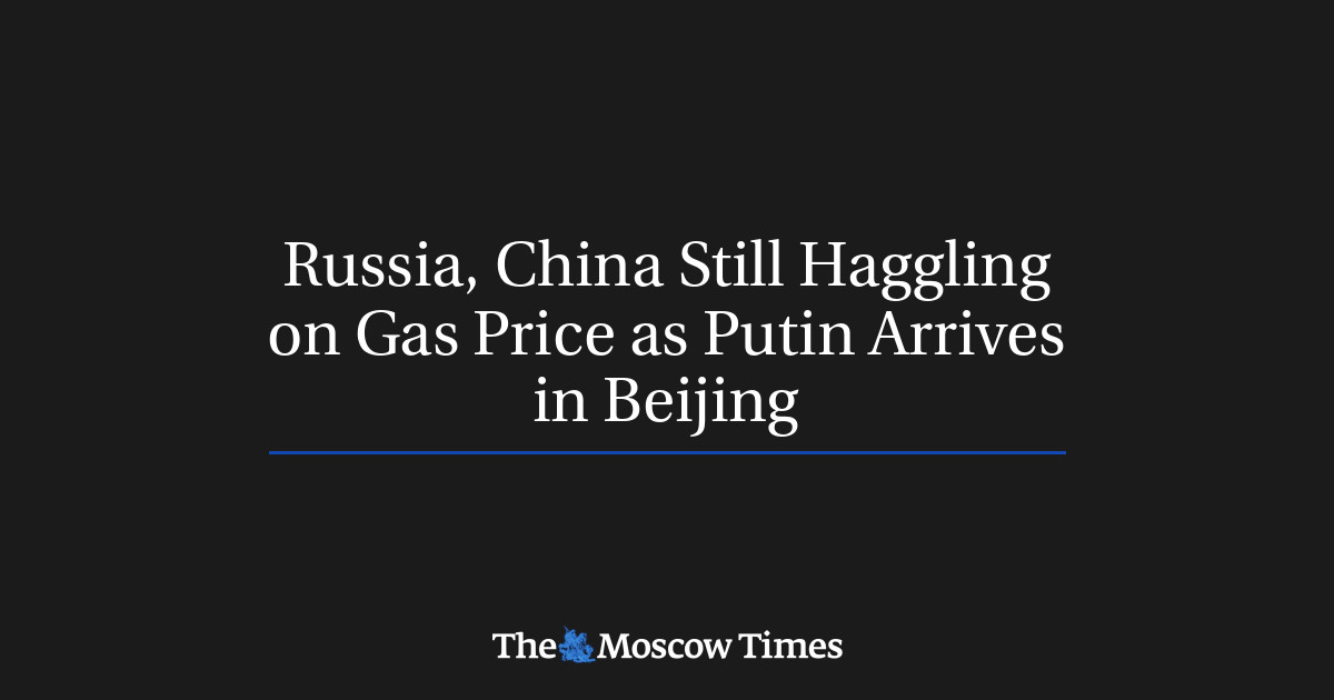 Rusia dan Tiongkok masih menegosiasikan harga gas saat Putin tiba di Beijing