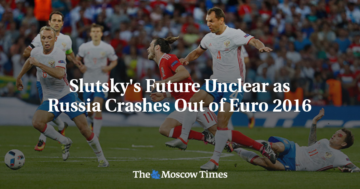 Masa depan Slutsky tidak jelas karena Rusia tersingkir dari Euro 2016