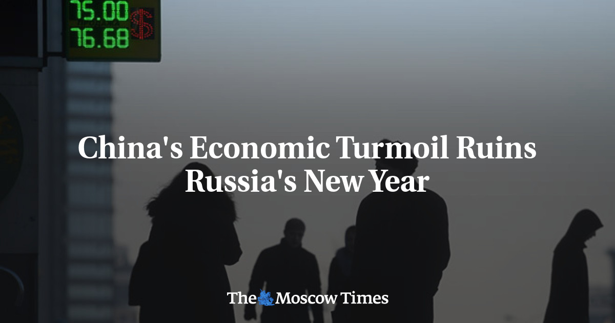 Gejolak ekonomi China merusak Tahun Baru Rusia