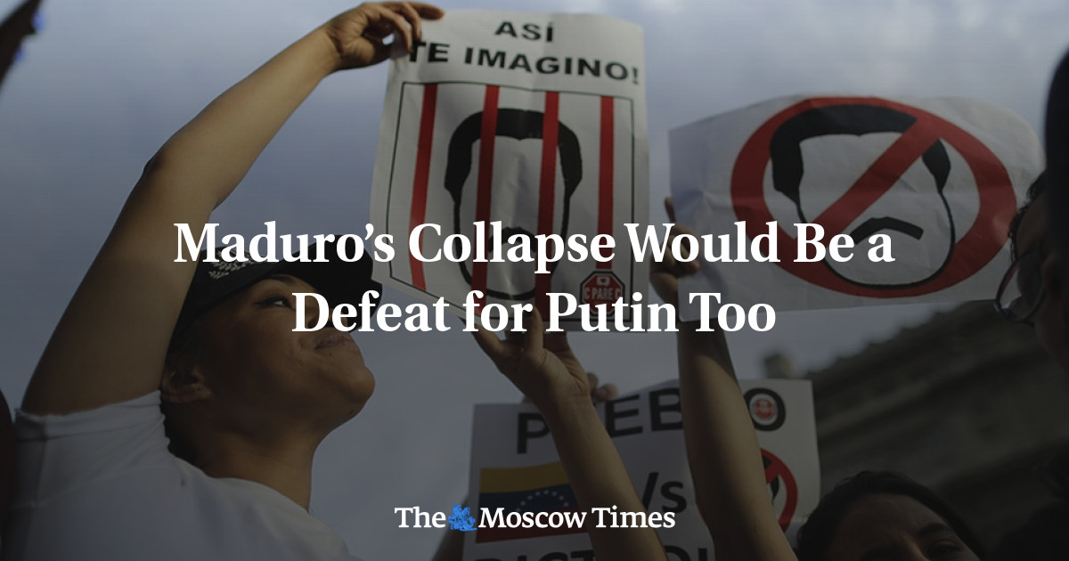 Runtuhnya Maduro juga akan menjadi kekalahan bagi Putin