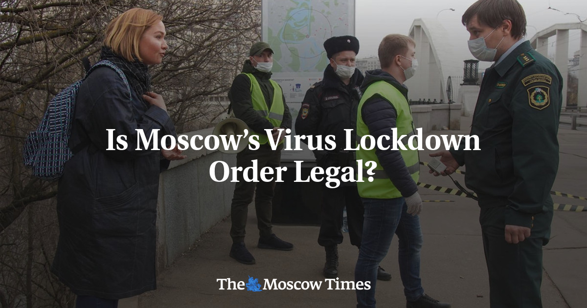 Apakah perintah penguncian virus Moskow legal?