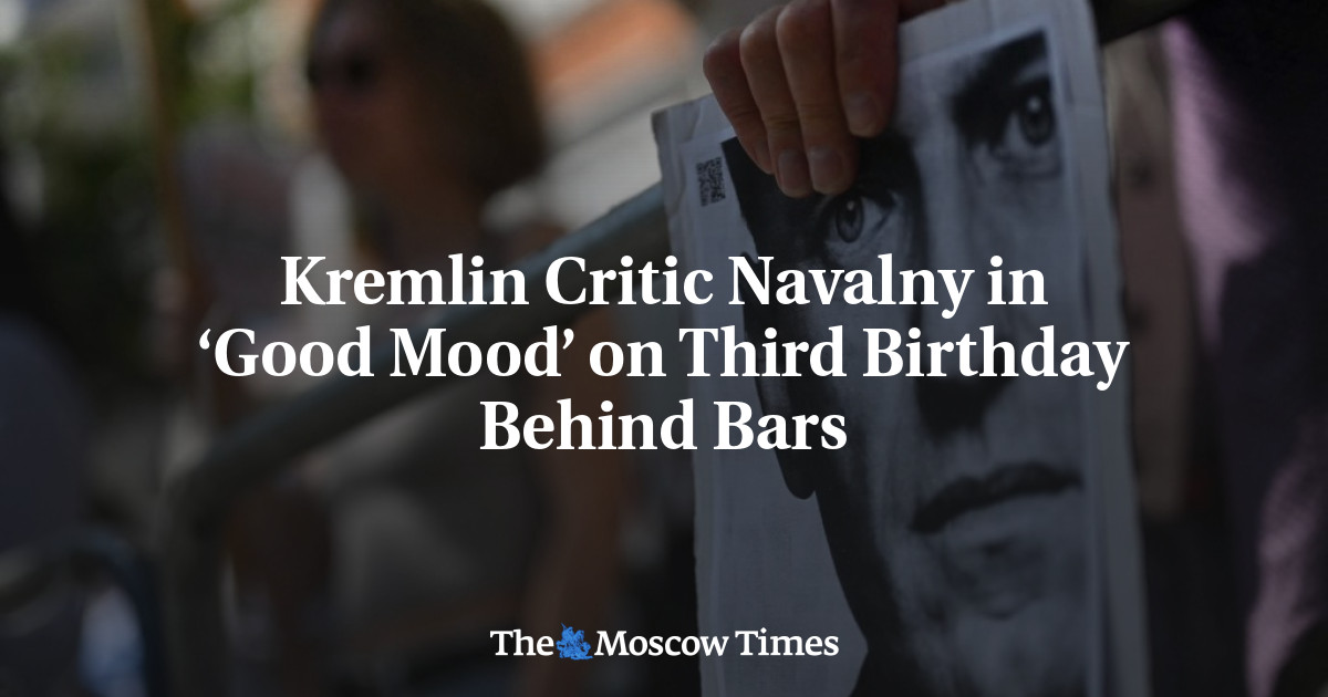 Kritikus Kremlin terhadap Navalny dalam ‘Suasana hati yang baik’ pada ulang tahun ketiganya di balik jeruji besi