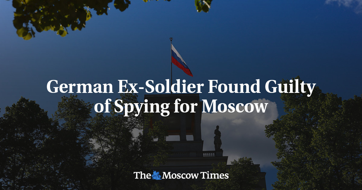 Ein ehemaliger deutscher Soldat wurde wegen Spionage für Moskau verurteilt