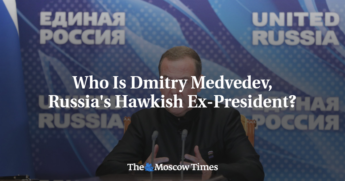 Who Is Dmitry Medvedev, Russia's Hawkish Ex-President?