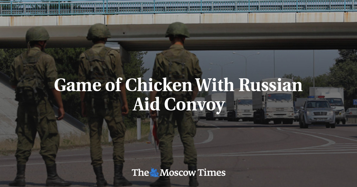 Permainan Ayam Dengan Konvoi Bantuan Rusia