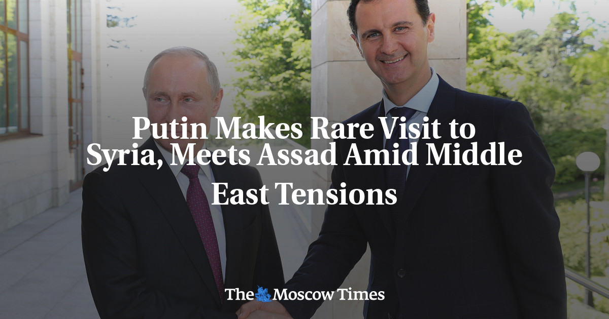 Putin jarang melakukan kunjungan ke Suriah, bertemu Assad di tengah ketegangan Timur Tengah