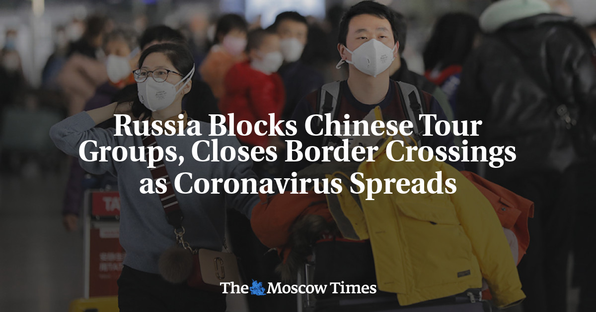 Rusia memblokir grup tur China saat virus corona menyebar