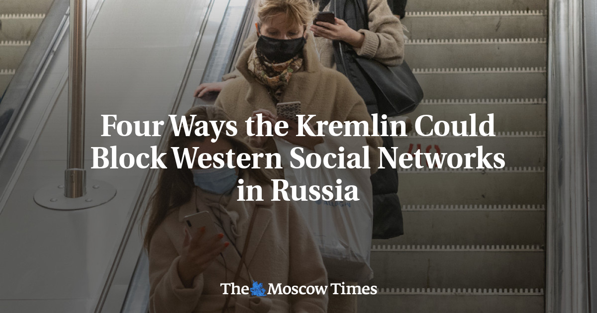 Empat cara Kremlin dapat memblokir jejaring sosial Barat di Rusia