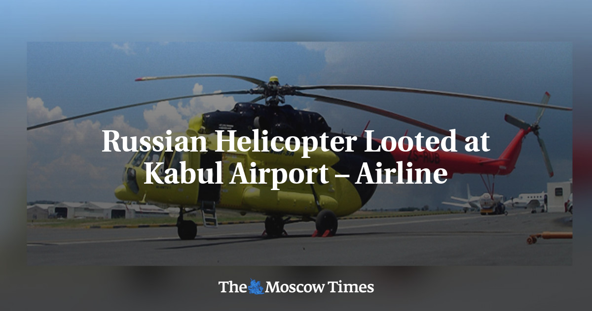 Helikopter Rusia dijarah di bandara Kabul – Penerbangan