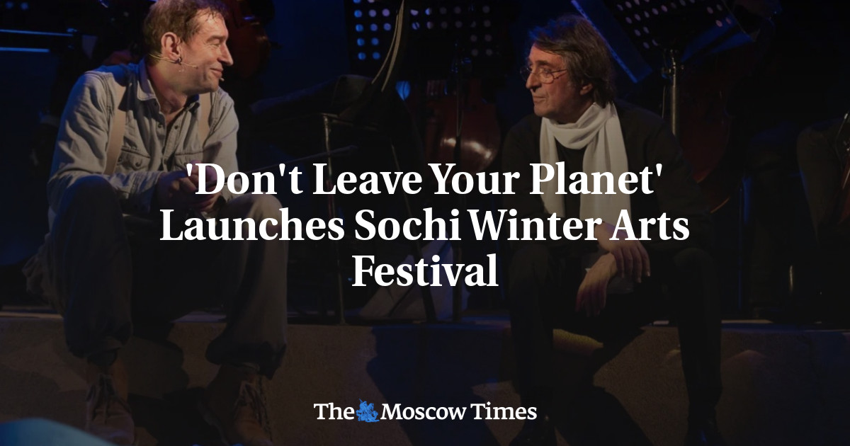 ‘Jangan tinggalkan planet Anda’ meluncurkan Festival Seni Musim Dingin Sochi