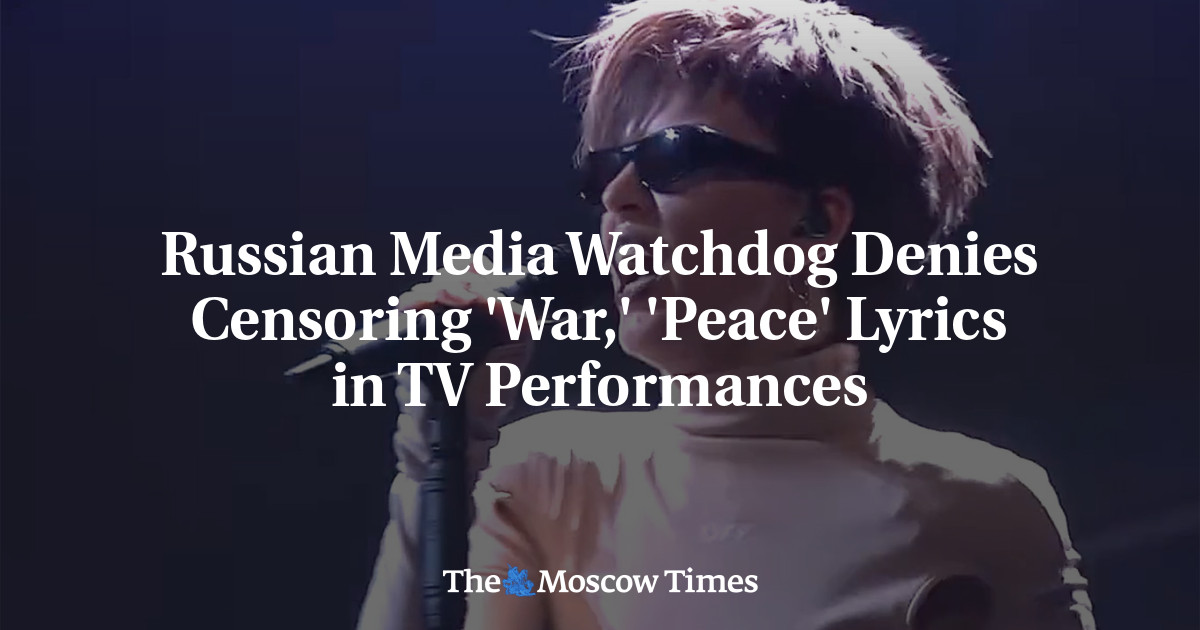 Российский наблюдатель за СМИ отрицает цензуру слов «война» и «мир» в телешоу