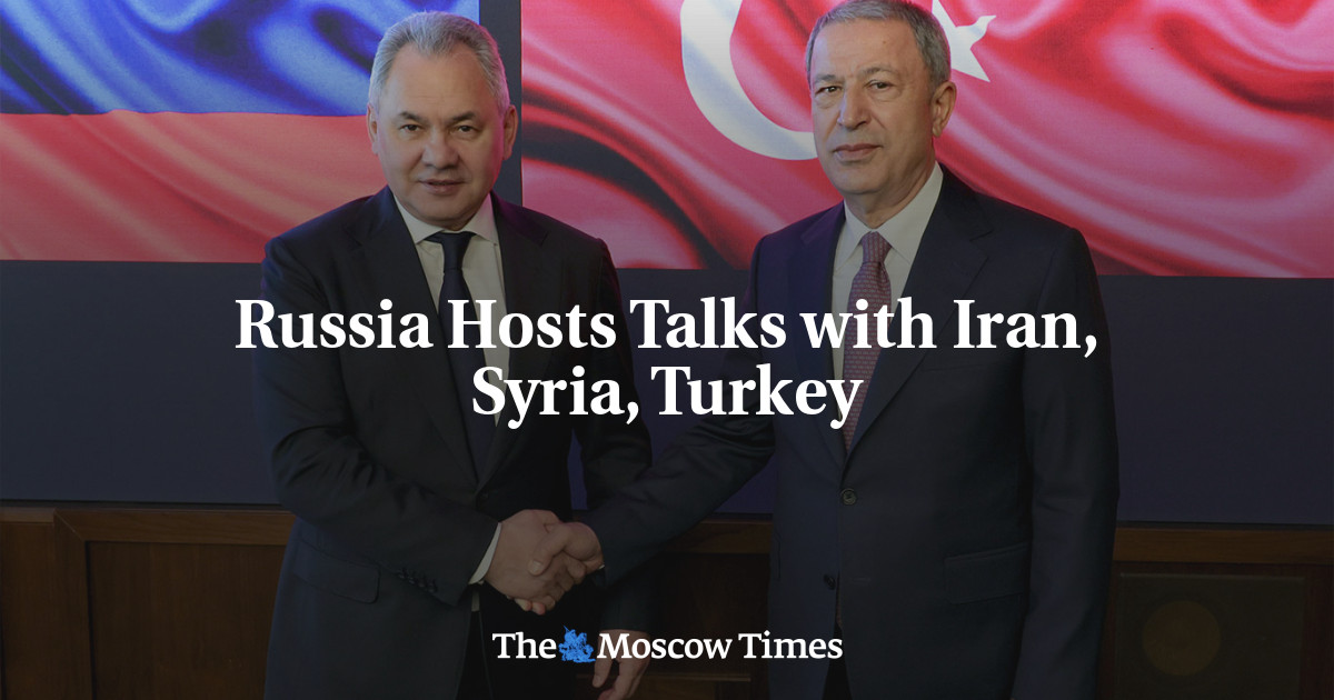 Russia Hosts Talks with Iran, Syria, Turkey – The Moscow Times