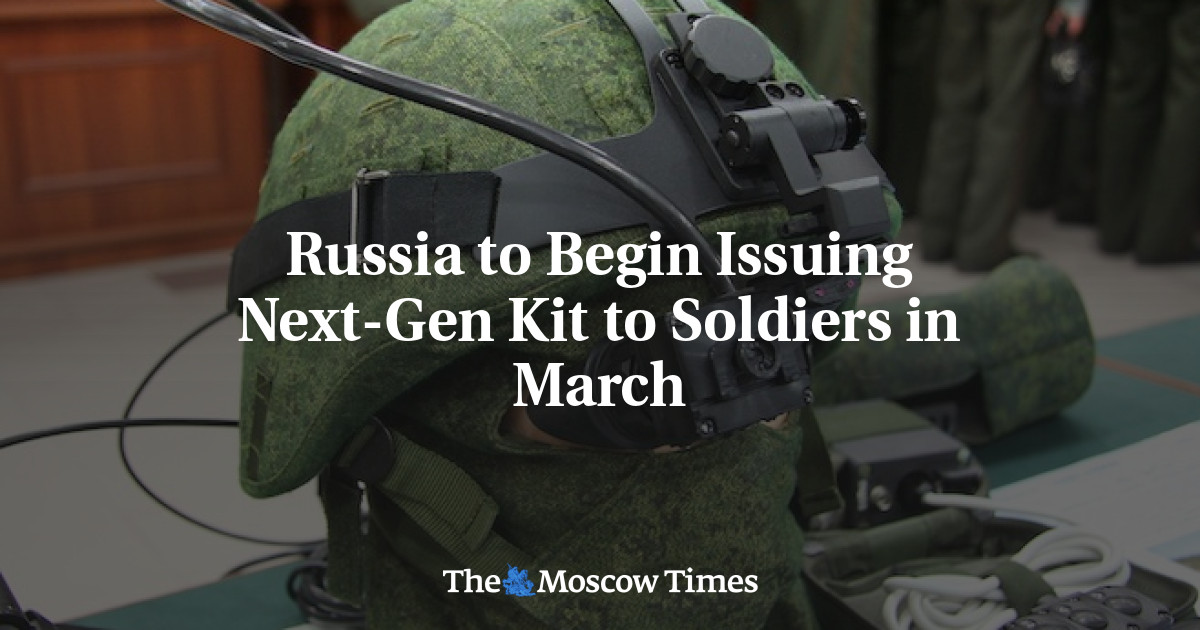 Russia To Begin Issuing Next-Gen Kit To Soldiers In March