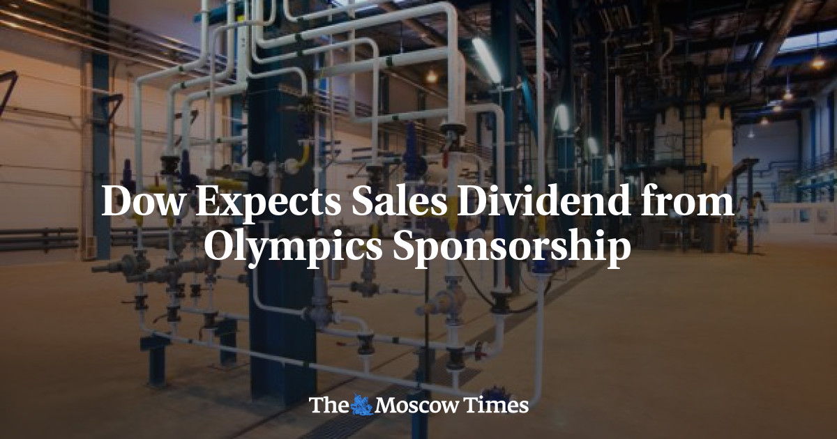 Dow Expects Sales Dividend from Olympics Sponsorship