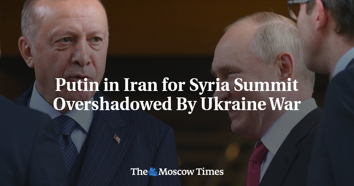 Иран принимает Путина и Эрдогана для переговоров, омраченных войной на Украине