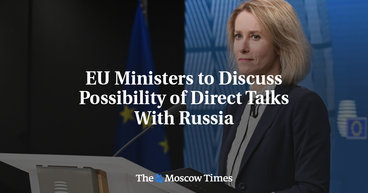 EU Ministers to Discuss Possibility of Direct Talks With Russia