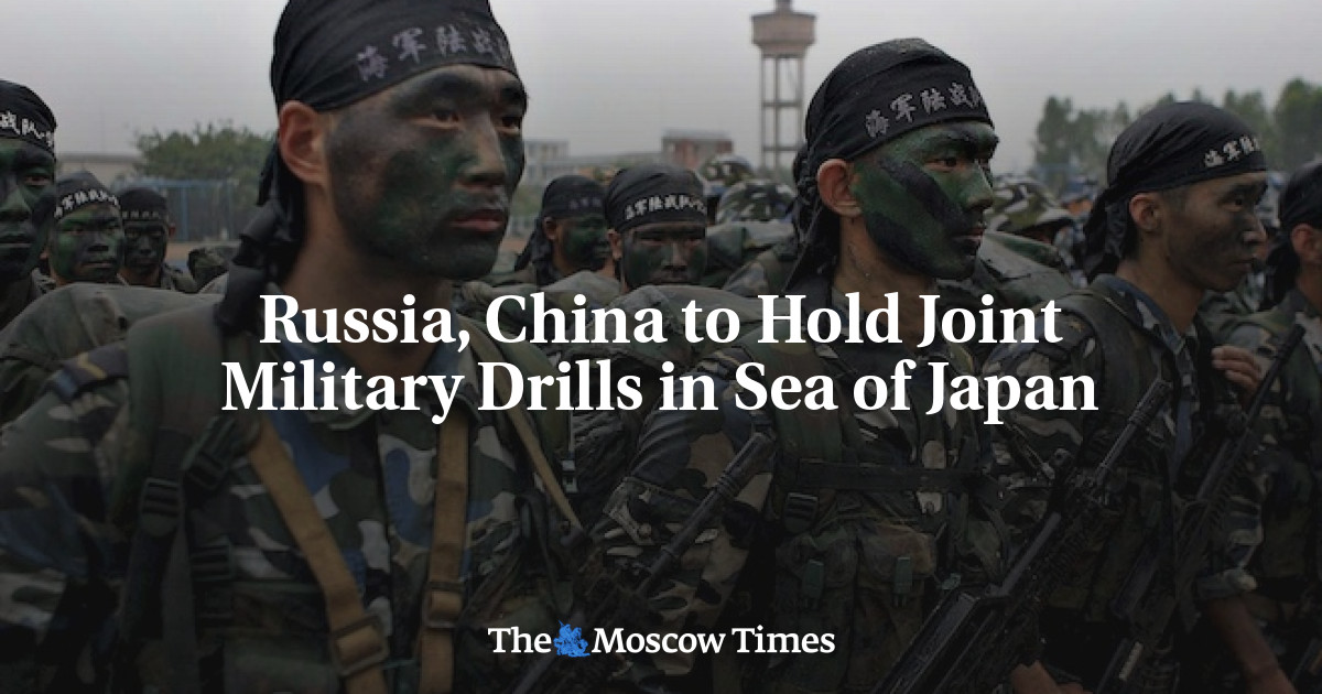 Russia, China to Hold Joint Military Drills in Sea of Japan