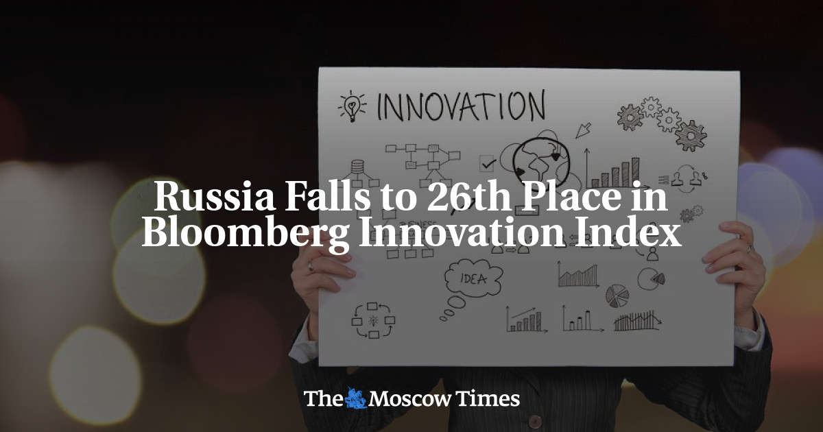 Russia Falls to 26th Place in Bloomberg Innovation Index