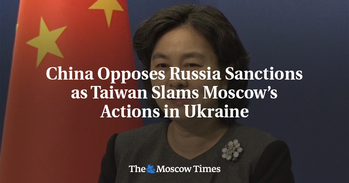 China menentang sanksi Rusia sementara Taiwan menentang tindakan Moskow di Ukraina