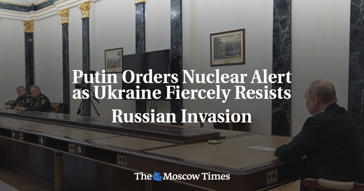 Putin memerintahkan peringatan nuklir karena Ukraina dengan keras menentang invasi Rusia