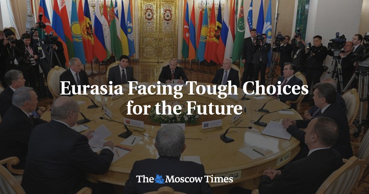 Eurasia menghadapi pilihan sulit di masa depan