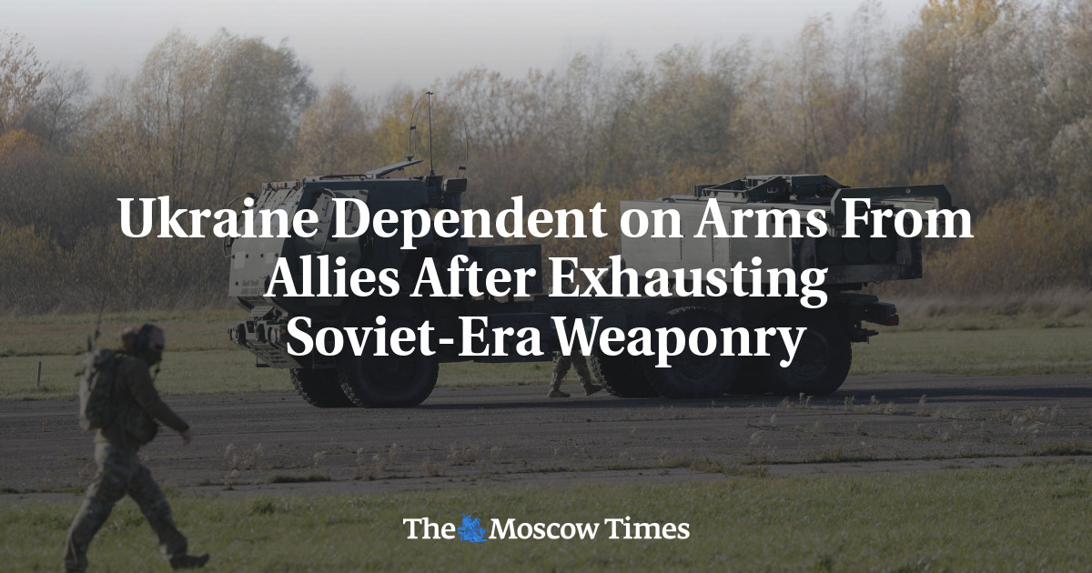Ukraina bergantung pada senjata dari sekutu setelah senjata era Soviet habis