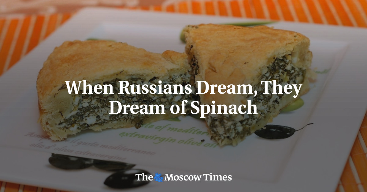 Когда россияне мечтают, им снится шпинат