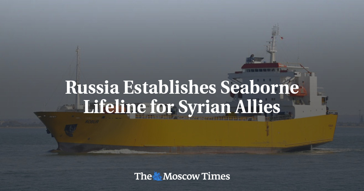 Rusia menetapkan garis hidup lintas laut untuk sekutu Suriah